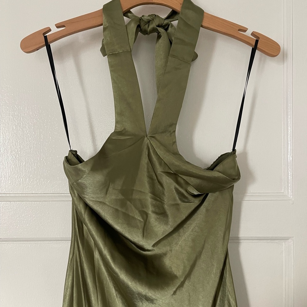 NWOT Grasie Midi Dress green size 0, 2, 4 - Picture 7 of 10